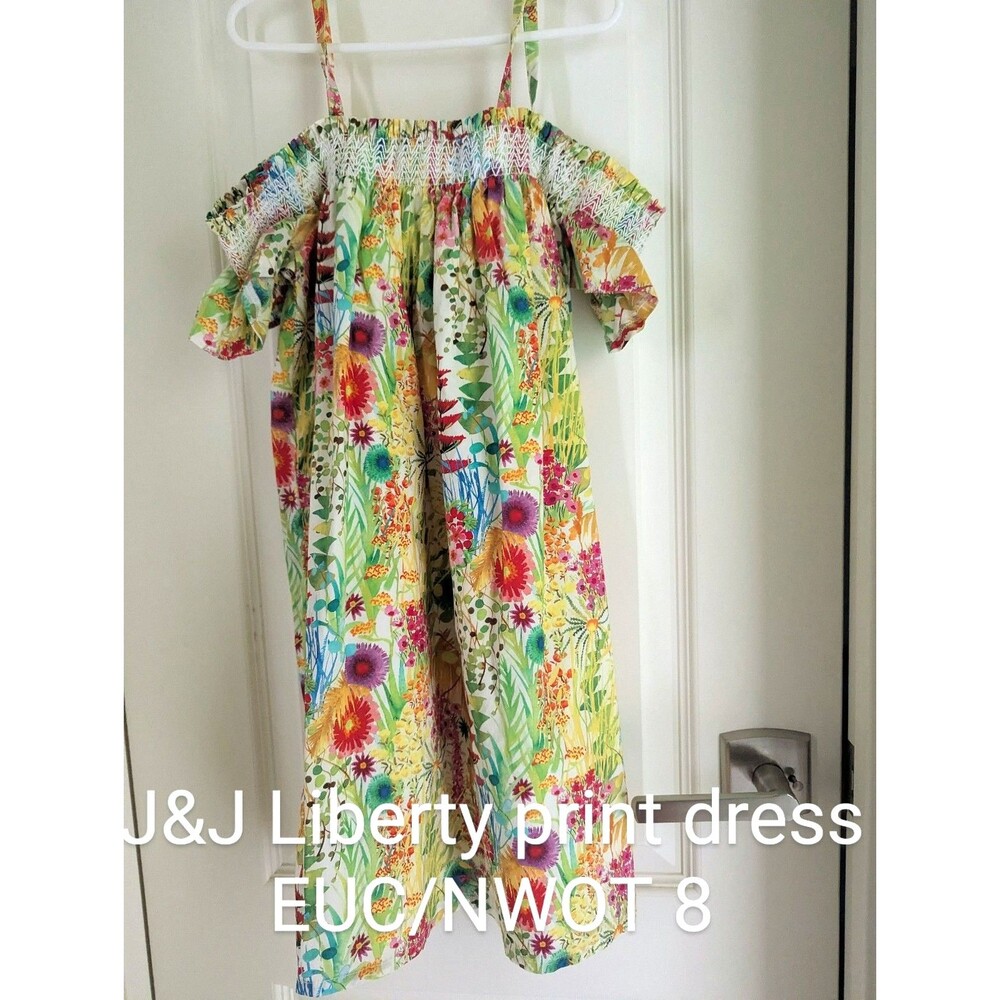 Janie and Jack Limited Edition Liberty Fabrics Tresco dress 8